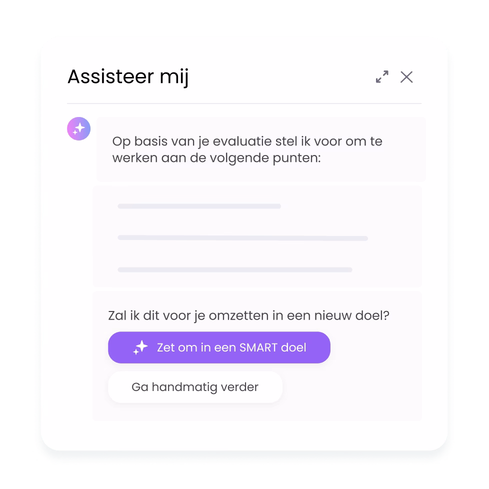 SMART ontwikkeldoelen met AI