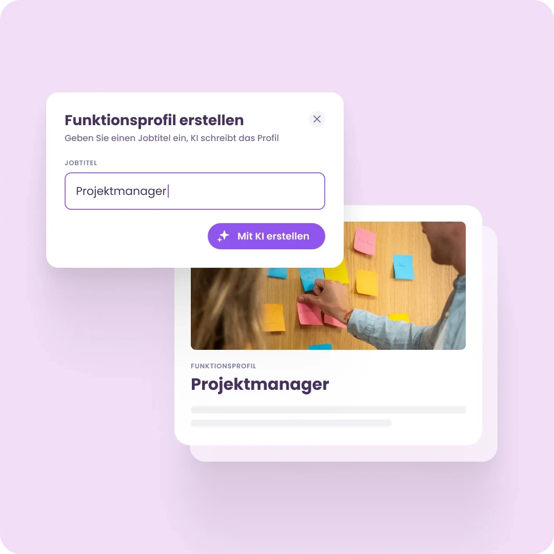 Functieprofiel aanmaken met AI in Learned