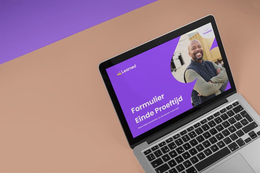 Template: formulier einde proeftijdgesprek