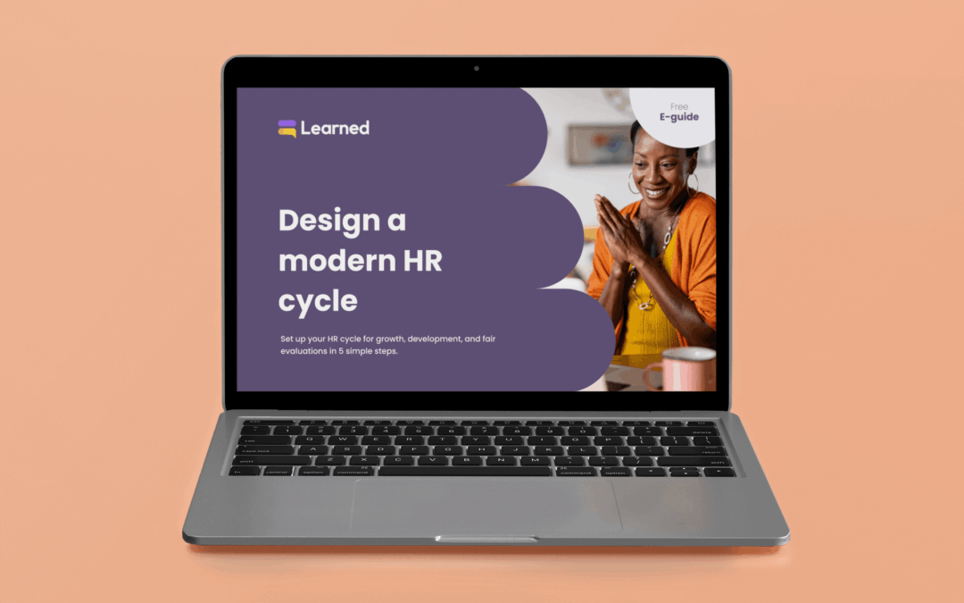 Design a modern HR cycle in 5 (effective) steps