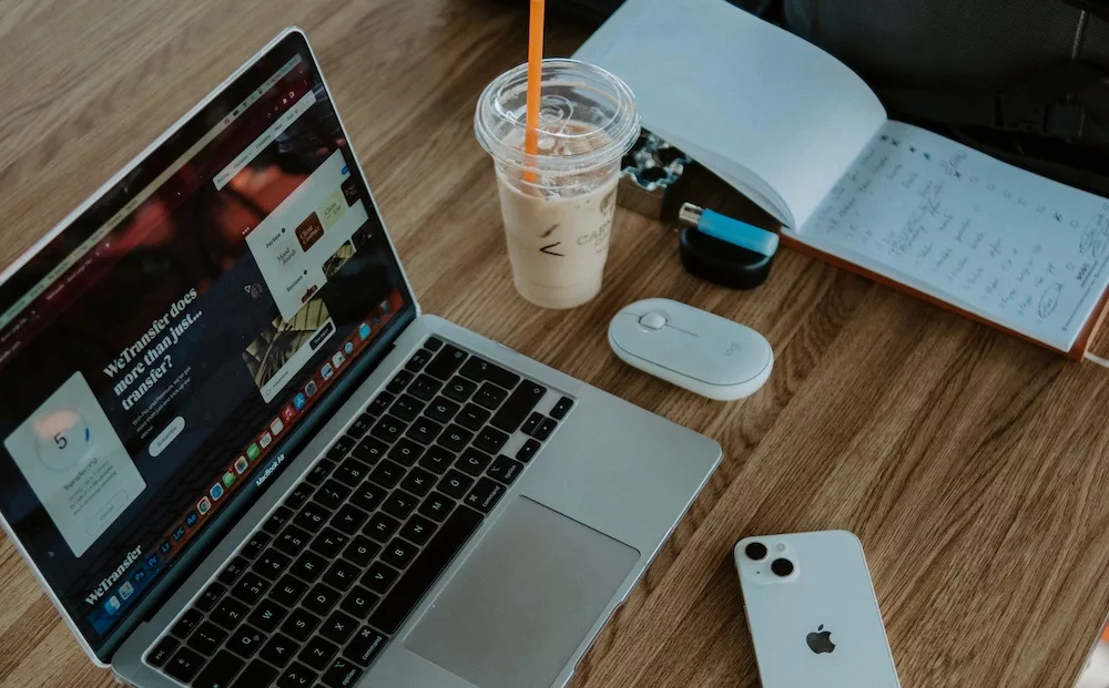 Hybride werken vanaf laptop