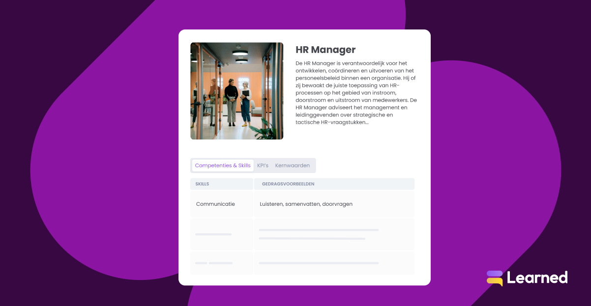 Functieprofiel opstellen met AI